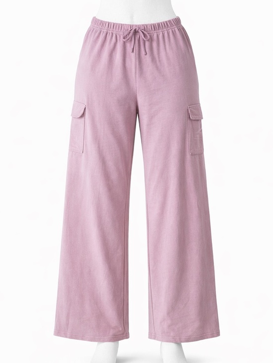 Pants - Purple/ Pink wide leg pants size XXL